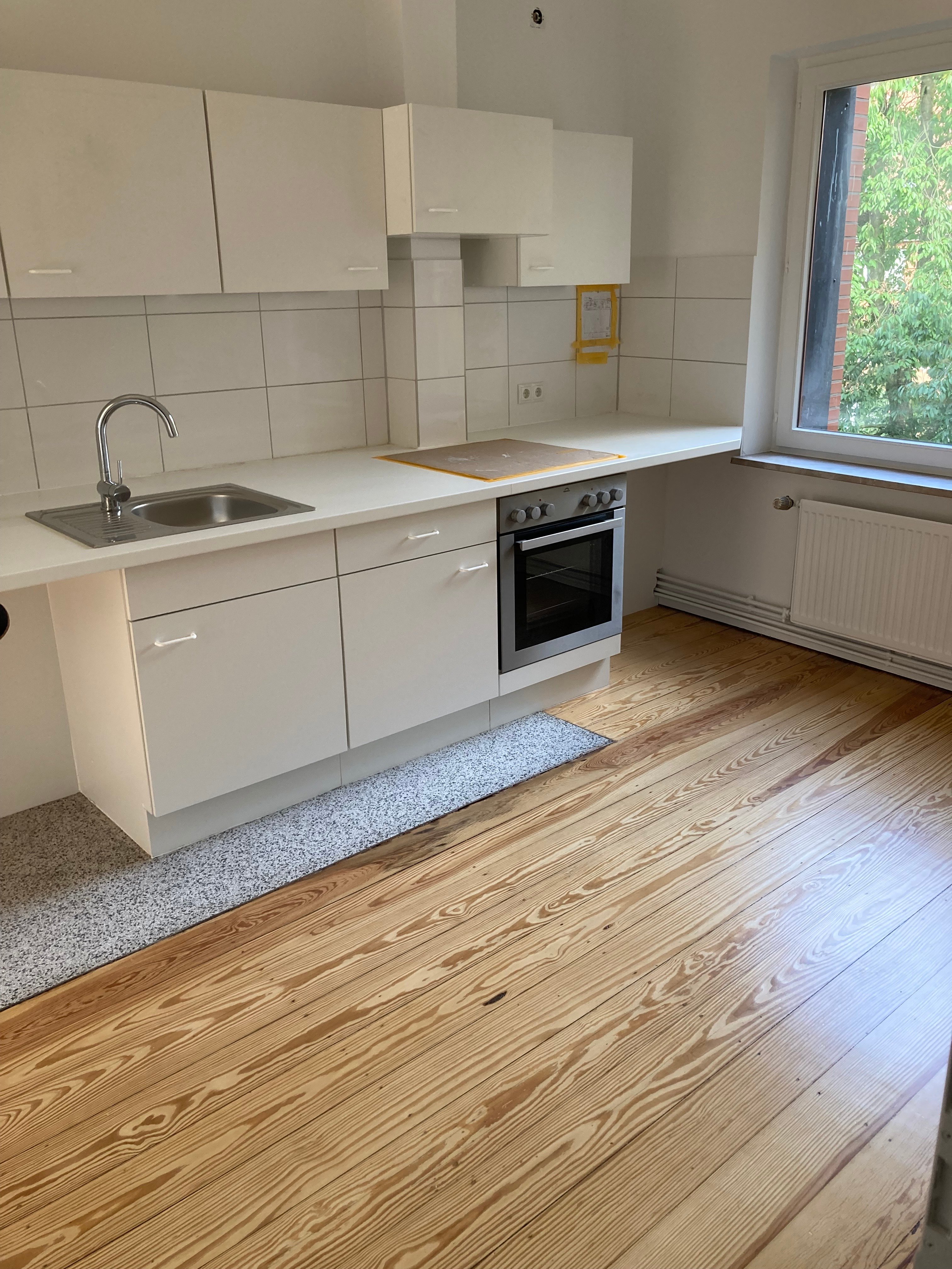 Wohnung zur Miete 455 € 1 Zimmer 35 m²<br/>Wohnfläche 2.<br/>Geschoss Vogelhüttendeich 23, 2. OG links Wilhelmsburg Hamburg 21107