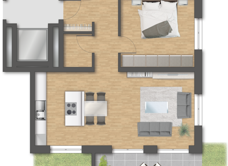 Wohnung zum Kauf provisionsfrei 347.000 € 3 Zimmer 81,1 m² Haßfurt 97437