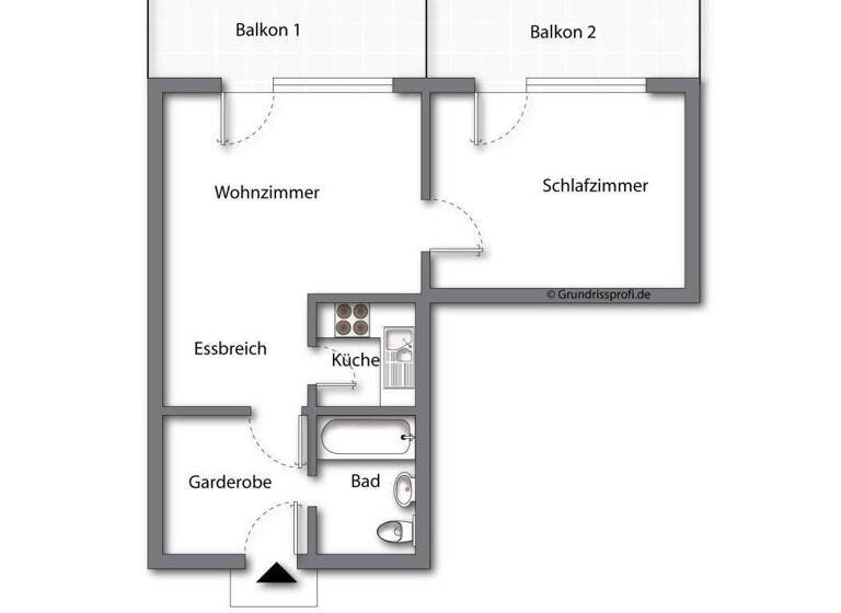 Wohnung zum Kauf 115.000 € 2 Zimmer 47 m² Grünau im Almtal 4645