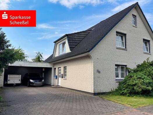 Einfamilienhaus zum Kauf 440.000 € 6 Zimmer 172,5 m² 612 m² Grundstück Scheeßel Scheeßel 27383
