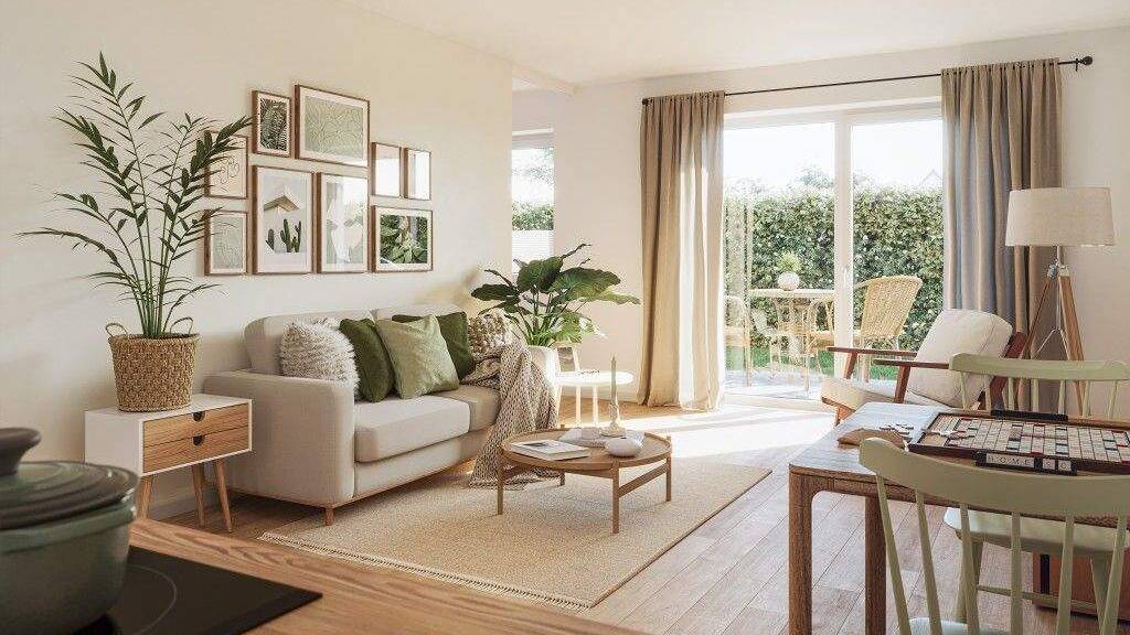 Wohnung zur Miete als Kapitalanlage geeignet 545 € 2 Zimmer 50,7 m² teilbar ab 50,7 m² Augustfehn I Apen 26689