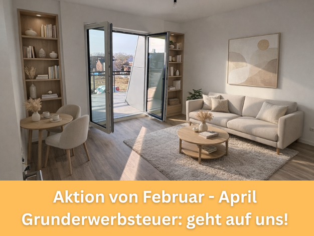 Wohnung zum Kauf - Erstbezug provisionsfrei 309.000 € 2 Zimmer 56,3 m² 3. Geschoss frei ab sofort Margarethenstraße 12 Elmshorn 25336