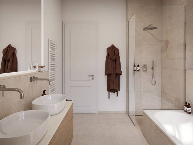 Wohnung zum Kauf - Neubau provisionsfrei 1.295.000 € 3 Zimmer 86,2 m² 3. Geschoss Nymphenburger Straße 176 Neuhausen-Nymphenburg München 80634