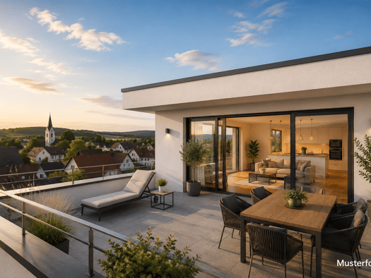 Penthouse zur Miete - Erstbezug 1.100 € 2 Zimmer 54 m² 2. Geschoss frei ab 01.10.2026 Forst 76694