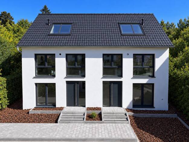 Reihenmittelhaus zum Kauf - Erstbezug 599.000 € 5,5 Zimmer 166,5 m² 355 m² Grundstück Kirchhausen Heilbronn 74078