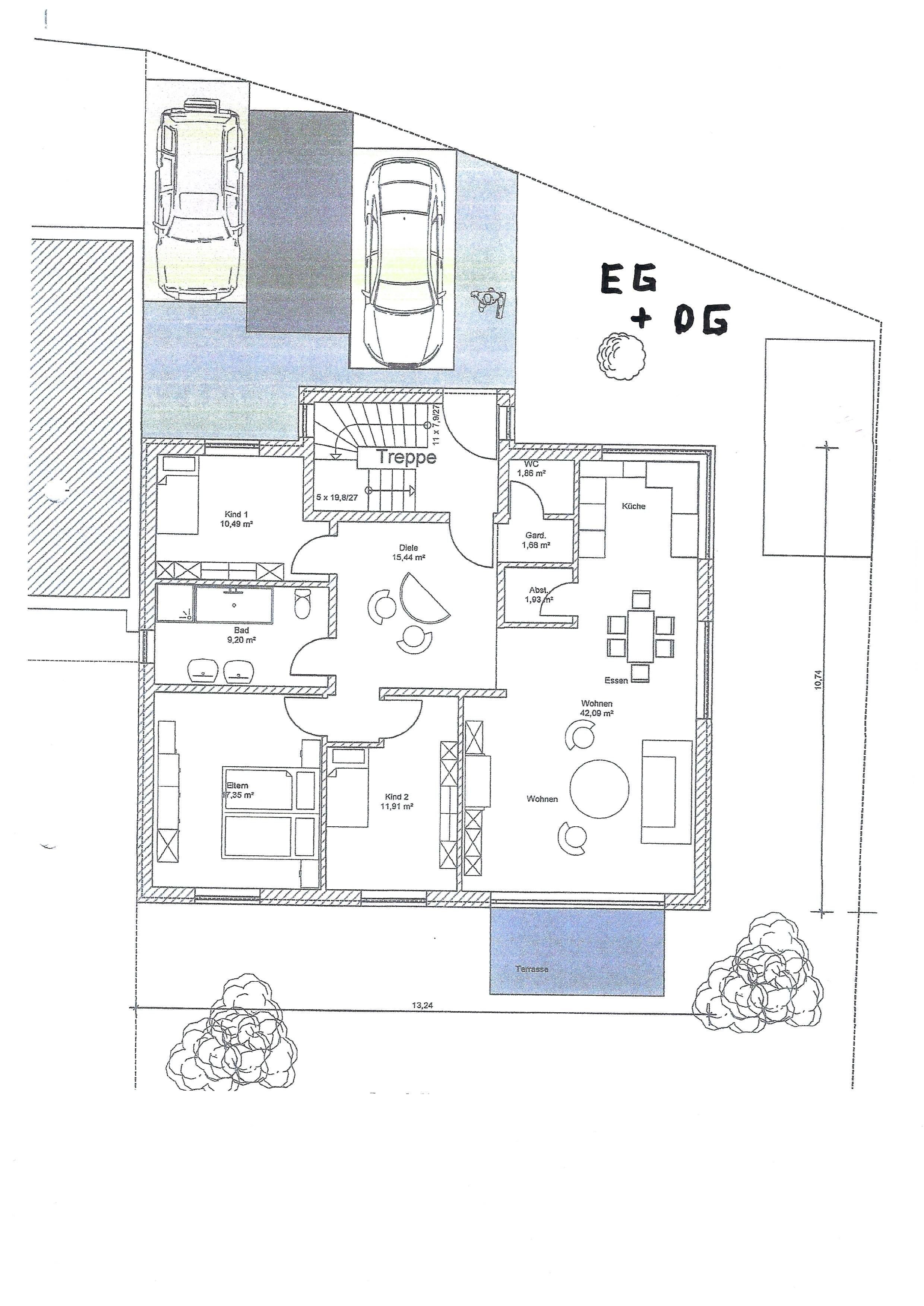 Grundstück zum Kauf 397.000 € 390 m²<br/>Grundstück Eichfeldstraße 10 / 84030 Ergolding Piflas Ergolding 84030