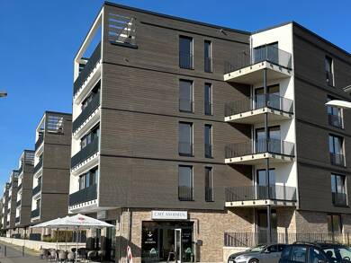 Terrassenwohnung zum Kauf - Erstbezug provisionsfrei 389.000 € 2 Zimmer 84,8 m² EG frei ab sofort An der Promenade 10 Altstadt Celle 29223