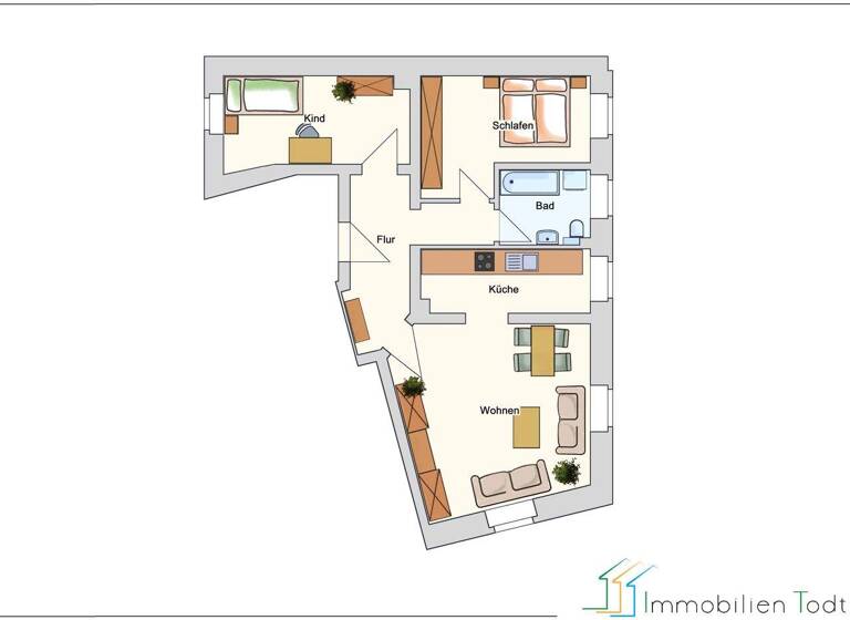 Studio zur Miete 300 € 3 Zimmer 77,7 m² frei ab 01.03.2026 Pestalozzistraße 31 Stadtmitte Plauen 08523