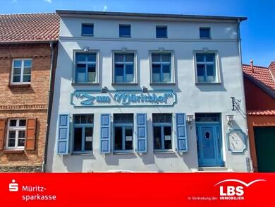 Mehrfamilienhaus zum Kauf provisionsfrei 320.000 € 4 Zimmer 108,6 m² 124 m² Grundstück Röbel Röbel 17207