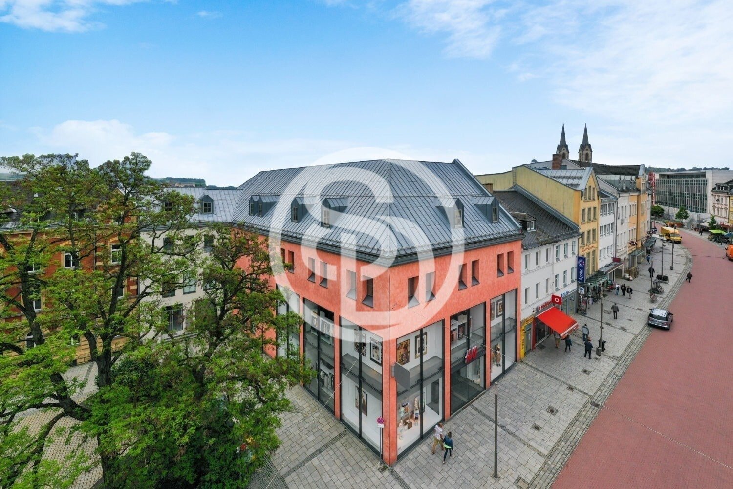 Büro-/Praxisfläche zur Miete 305 m²<br/>Bürofläche Innenstadt Hof 95028