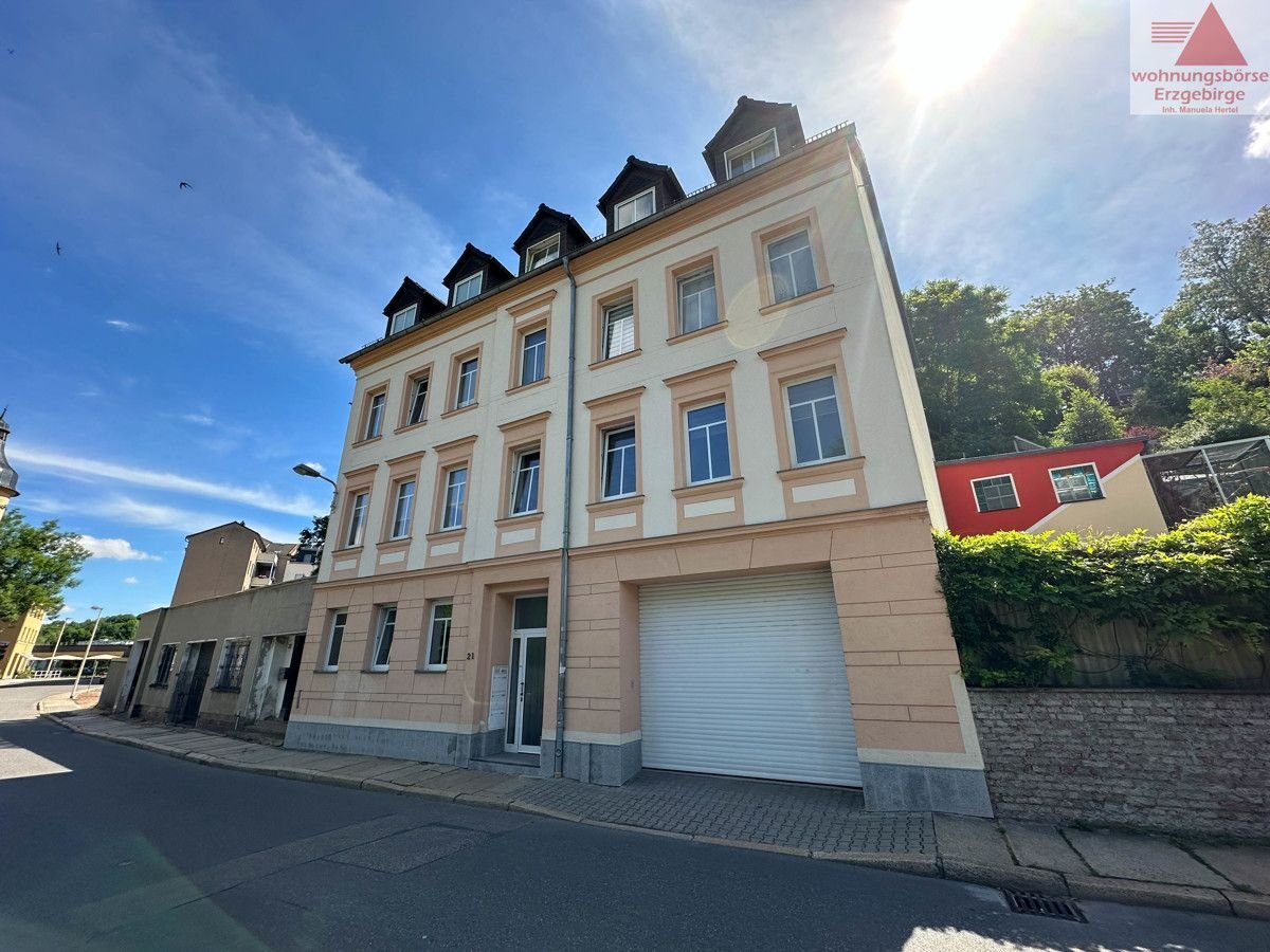 Wohnung zur Miete 350 € 2 Zimmer 53 m²<br/>Wohnfläche 2.<br/>Geschoss Mühlgrabenstraße 21 Glauchau Glauchau 08371