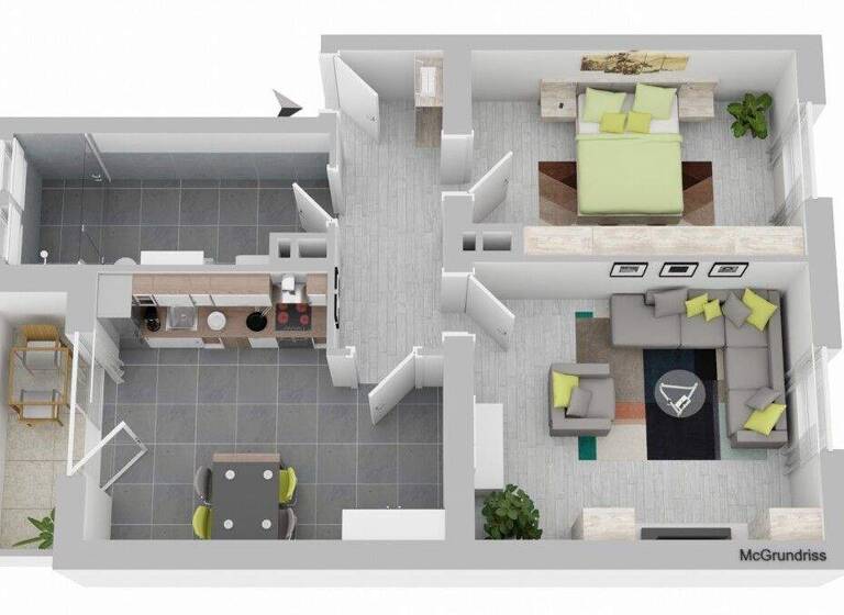 Wohnung zum Kauf 150.000 € 2 Zimmer 58 m² Bürgermeister-Kutterer-Straße 29 Mitte Ludwigshafen 67059