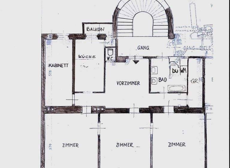 Wohnung zur Miete 2.170 € 4 Zimmer 144,9 m² Wien 1030