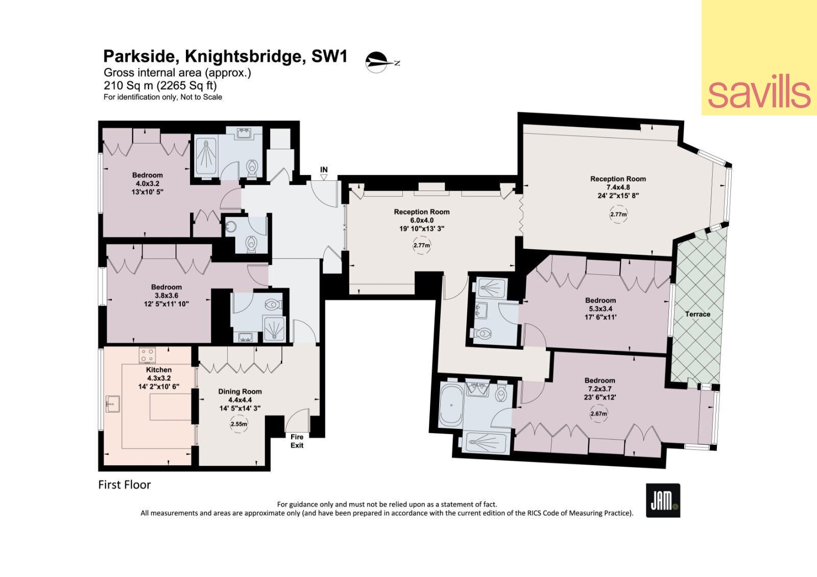 Wohnung zum Kauf provisionsfrei 6.916.570 € 5 Zimmer 210,4 m²<br/>Wohnfläche City of Westminster SW1X 7JP