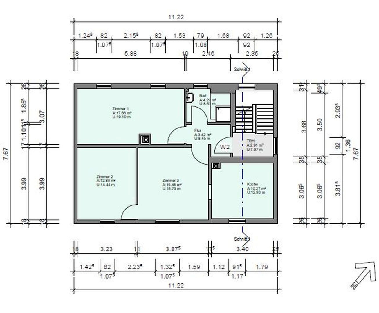 Wohnung zur Miete 800 € 3 Zimmer 64 m²<br/>Wohnfläche 1.<br/>Geschoss 01.04.2025<br/>Verfügbarkeit Engenhahn Niedernhausen 65527