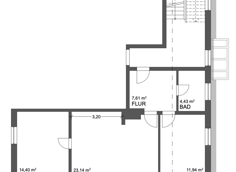 Wohnung zum Kauf 215.000 € 2 Zimmer 61,5 m² 1. Geschoss Bemerode Hannover 30539