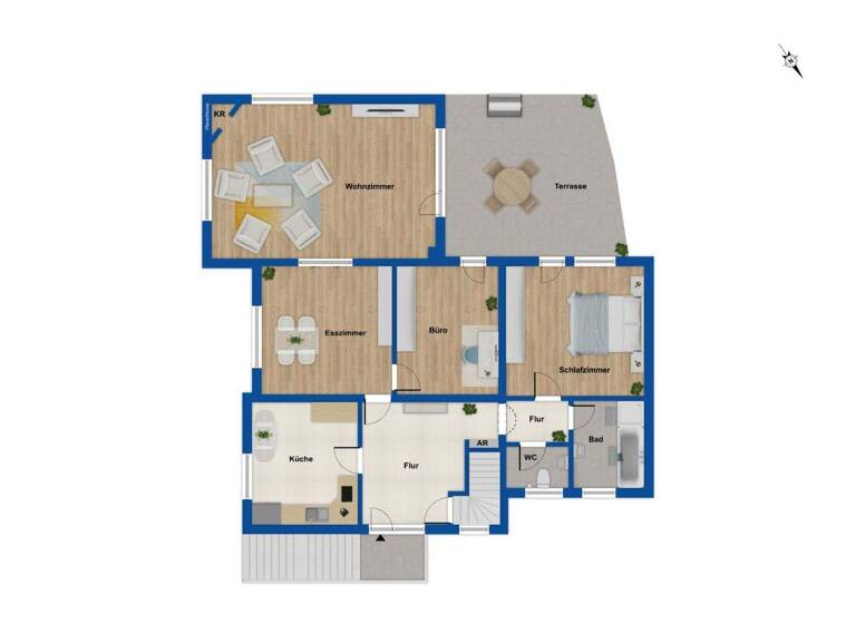 Bungalow zum Kauf 395.000 € 4 Zimmer 111,3 m² 534 m² Grundstück Winzenheim Bad Kreuznach 55545