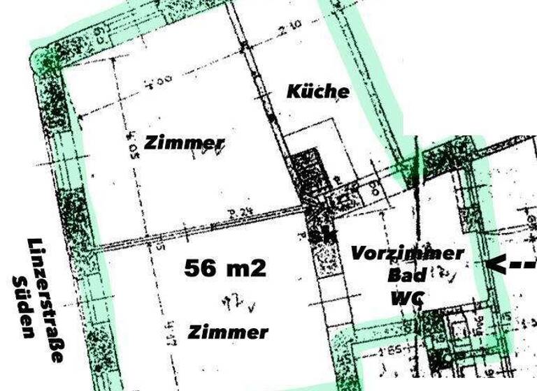 Wohnung zum Kauf 199.000 € 2 Zimmer 56 m² Wien 14.,Penzing 1140