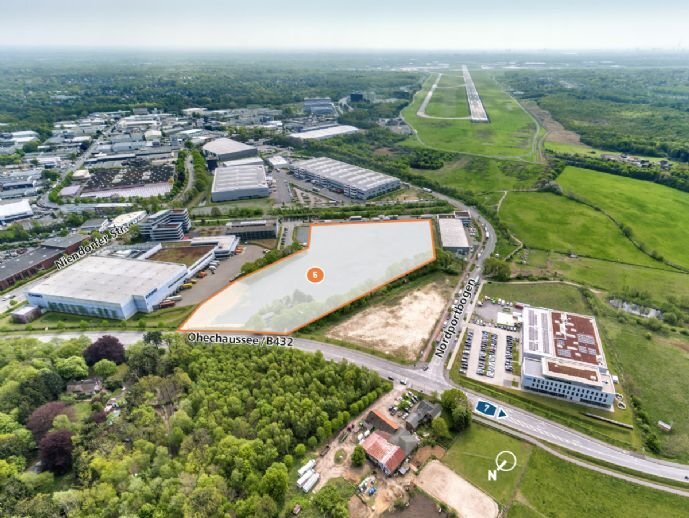 Gewerbegrundstück zum Kauf provisionsfrei 30.000 m²<br/>Grundstück Nordportbogen Garstedt Norderstedt 22848