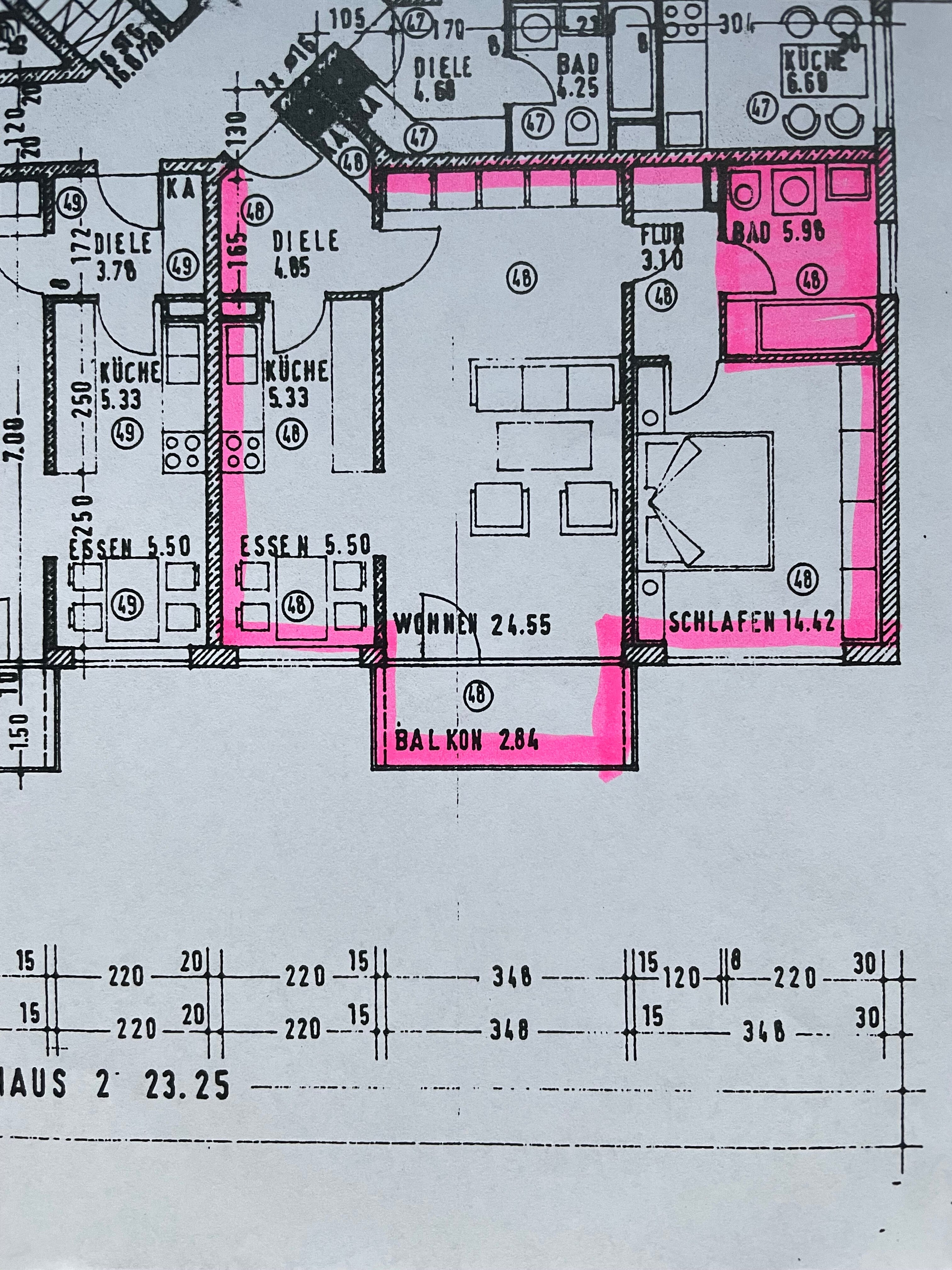 Wohnung zur Miete 1.400 € 2 Zimmer 66,5 m²<br/>Wohnfläche 4.<br/>Geschoss ab sofort<br/>Verfügbarkeit Fasaneriestr. 13 Lehel München 80331