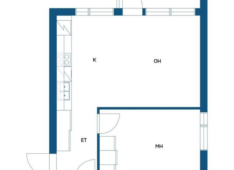 Wohnung zum Kauf 209.000 € 2 Zimmer 49 m² 1. Geschoss Kuminatie 45 Vantaa 01300