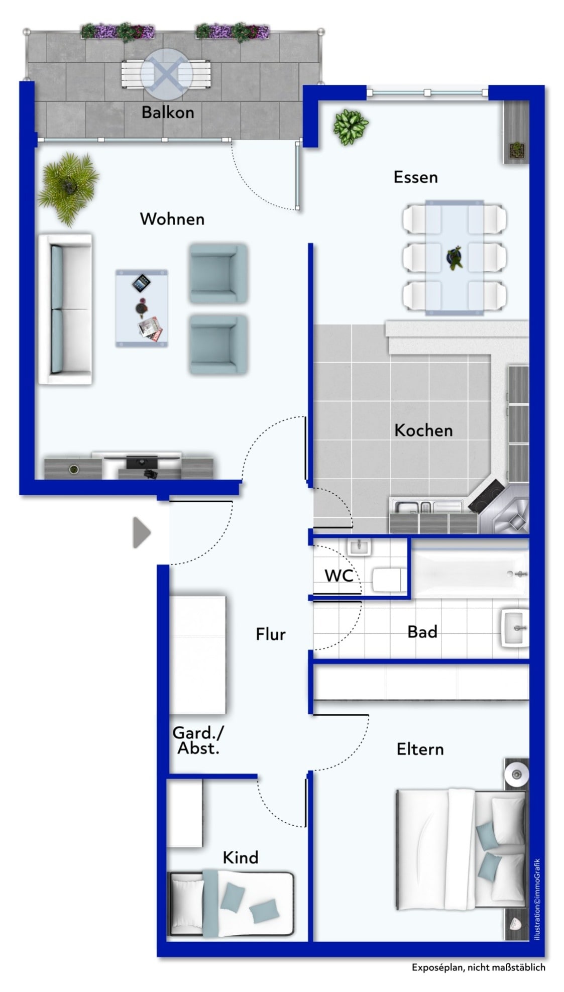 Wohnung zum Kauf 179.000 € 4 Zimmer 91 m²<br/>Wohnfläche 01.01.2025<br/>Verfügbarkeit Gütersloh Gütersloh 33330