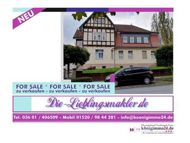 Mehrfamilienhaus zum Kauf 179.900 € 11 Zimmer 300 m² 896 m² Grundstück frei ab sofort Bleicherode Bleicherode 99752