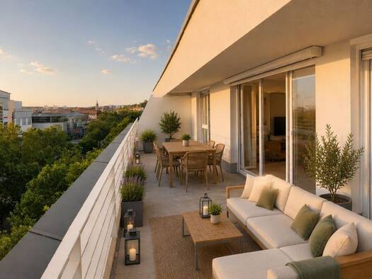 Terrassenwohnung zur Miete 1.395 € 3,5 Zimmer 108 m² Geschoss 7/7 frei ab sofort Mitte Sindelfingen 71063