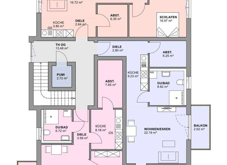 Wohnung zum Kauf - Erstbezug 403.260 € 2 Zimmer 62 m² Bad Zwischenahn I Bad Zwischenahn 26160
