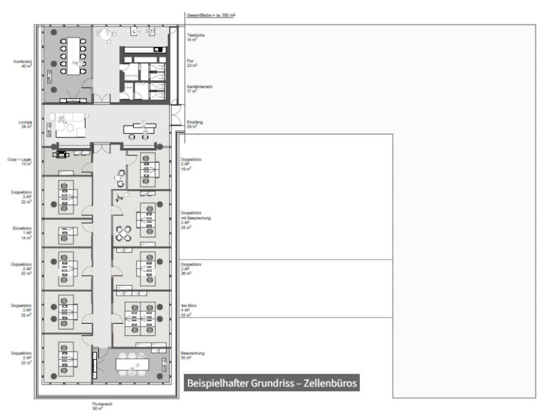 Bürofläche zur Miete 21 € 555 m²<br/>Bürofläche ab 555 m²<br/>Teilbarkeit Ottensen Hamburg 22763