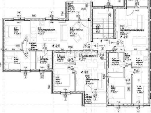 Wohnung zum Kauf 175.000 € 2 Zimmer 42 m² 2. Geschoss Slatine, Split - Okolica Slatine