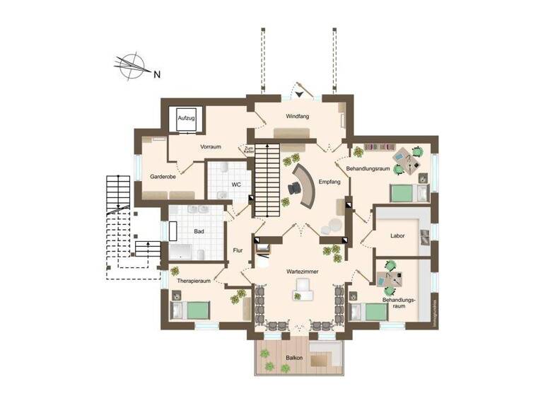 Villa zur Miete 2.500 € 12 Zimmer 1.214 m² Grundstück Oschatz 04758