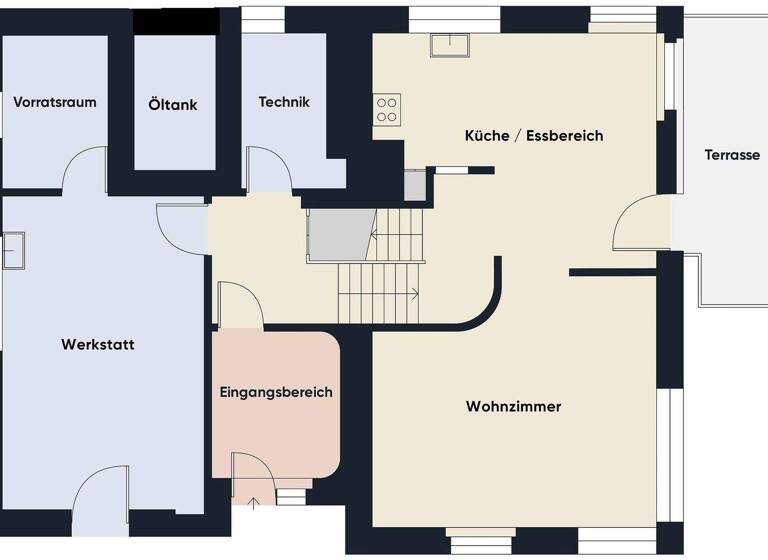 Einfamilienhaus zum Kauf 5 Zimmer 125 m² 1.077 m² Grundstück Brunnenweg 1b Weiler 6837