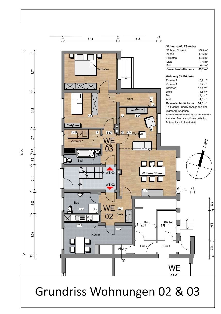 Wohnung zum Kauf provisionsfrei 289.000 € 4,5 Zimmer 123 m²<br/>Wohnfläche 3.<br/>Geschoss Saarn - Mitte und Mintard Mülheim an der Ruhr 45481