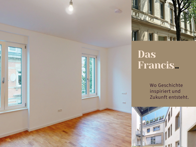 Wohnung zur Miete 1.750 € 3 Zimmer 106,2 m² 2. Geschoss Moningerstraße 9 Weststadt Karlsruhe 76135