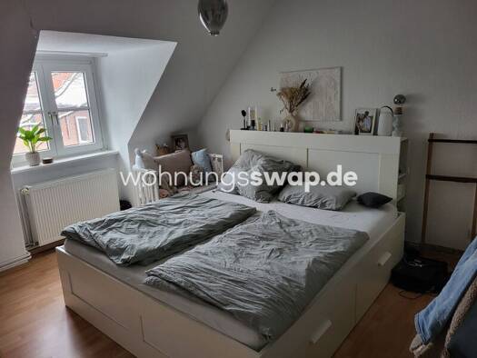 Wohnung zur Miete Tauschwohnung 580 € 3 Zimmer 48 m² 3. Geschoss Winterhude Hamburg 22297
