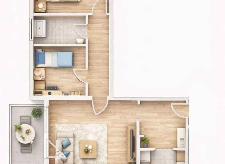 Wohnung zur Miete 865 € 3 Zimmer 91 m² 1. Geschoss frei ab sofort Oberheiden Much 53804