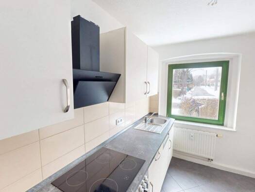 Wohnung zur Miete 265 € 3 Zimmer 50,4 m² EG Bahnstr. 37 Schönau Chemnitz 09116