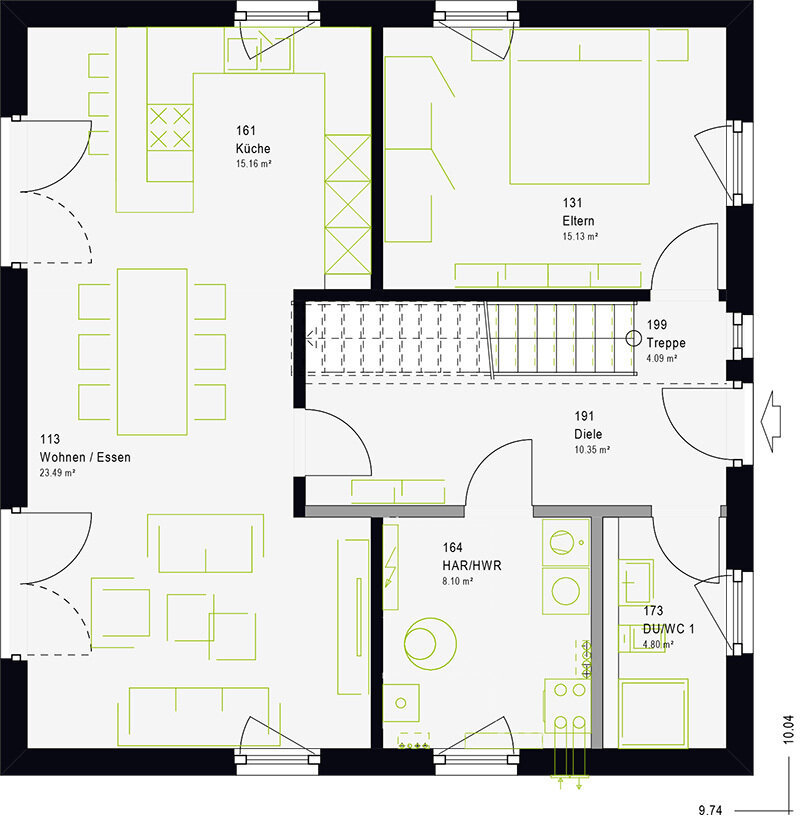 Einfamilienhaus zum Kauf provisionsfrei 321.079 € 5 Zimmer 159 m²<br/>Wohnfläche 500 m²<br/>Grundstück Prosselsheim Prosselsheim 97279