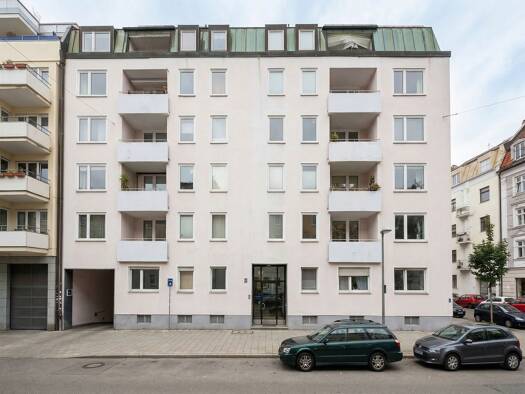 Wohnung zur Miete 1.010 € 2 Zimmer 60 m² Geschoss 2/4 Schwabing-West München 80796