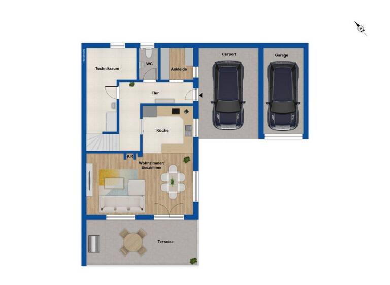 Doppelhaushälfte zum Kauf 499.500 € 4 Zimmer 121,1 m² 369 m² Grundstück Zachenberg 94239