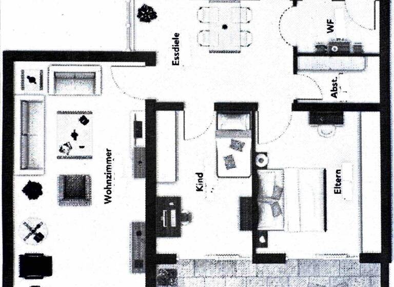 Wohnung zur Miete 1.390 € 3,5 Zimmer 95 m² Geschoss 2/2 frei ab sofort Spickel Augsburg 86161