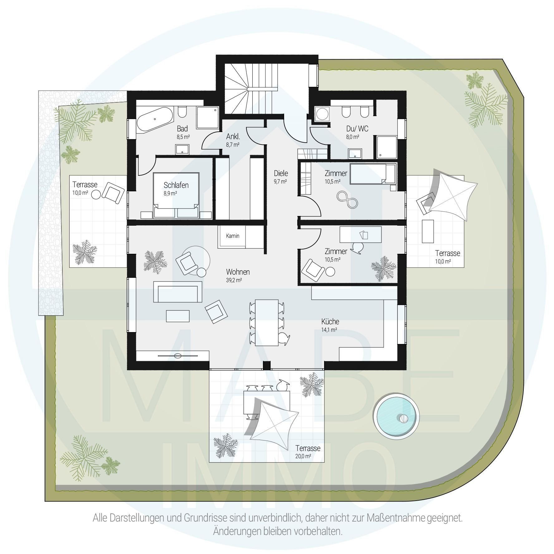 Wohnung zur Miete 2.598 € 4 Zimmer 152,5 m²<br/>Wohnfläche EG<br/>Geschoss ab sofort<br/>Verfügbarkeit Weinbergstraße 66d Trachenberge Dresden 01129