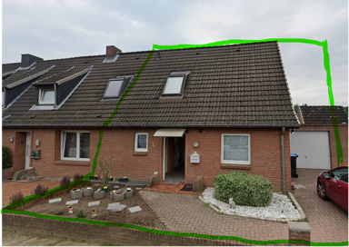 Mehrfamilienhaus zur Miete 1.300 € 4 Zimmer 120 m² 900 m² Grundstück Krugkoppel 7a Dänischburg / Siems / Rangen- / Wallberg Lübeck 23569