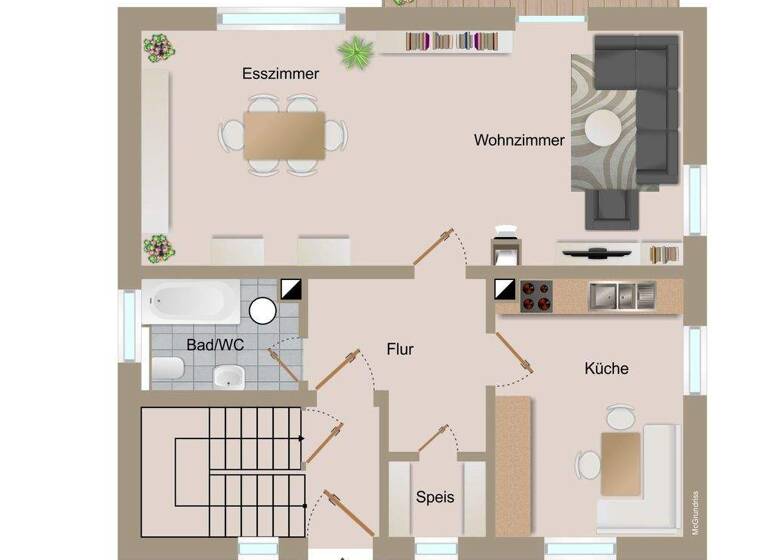 Einfamilienhaus zum Kauf 440.000 € 4 Zimmer 112,5 m² 563 m² Grundstück frei ab sofort Günzburg 89312