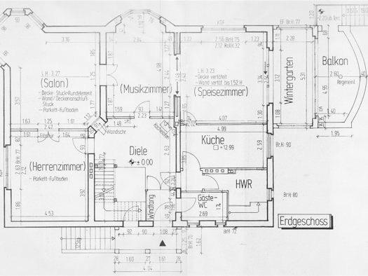Villa zum Kauf provisionsfrei 2.495.000 € 10 Zimmer 410 m² 2.019 m² Grundstück Lichterfelde Berlin 12247