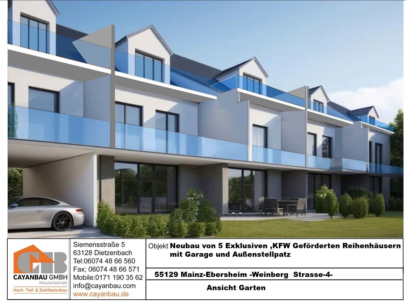 Reihenmittelhaus zum Kauf provisionsfrei 590.000 € 5 Zimmer 109 m²<br/>Wohnfläche ab sofort<br/>Verfügbarkeit Weinbergstr. 4 Ebersheim Mainz 55129