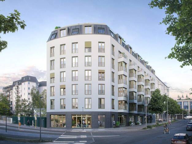 Wohnung zum Kauf - Neubau provisionsfrei 279.950 € 2 Zimmer 28,2 m² 2. Geschoss Virchowstraße 2 Friedrichshain Berlin 10249