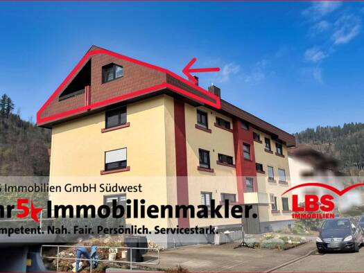 Wohnung zum Kauf 149.500 € 2 Zimmer 61,7 m² 3. Geschoss Zell 77736