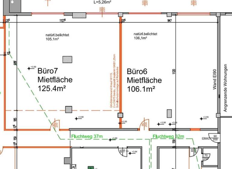 Bürofläche zur Miete provisionsfrei 125,4 m² Bürofläche Rudolf-Hans-Bartsch-Gasse 6 Leibnitz 8430